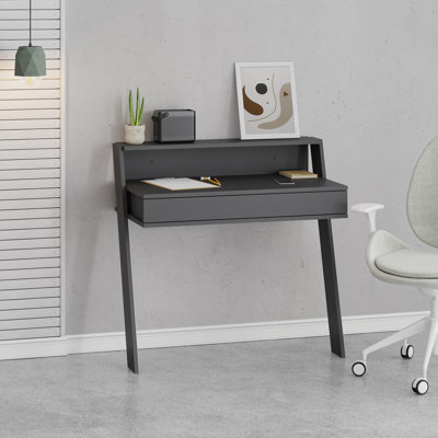 Ackeem 1 Drawer Modern Desk by Latitude Run