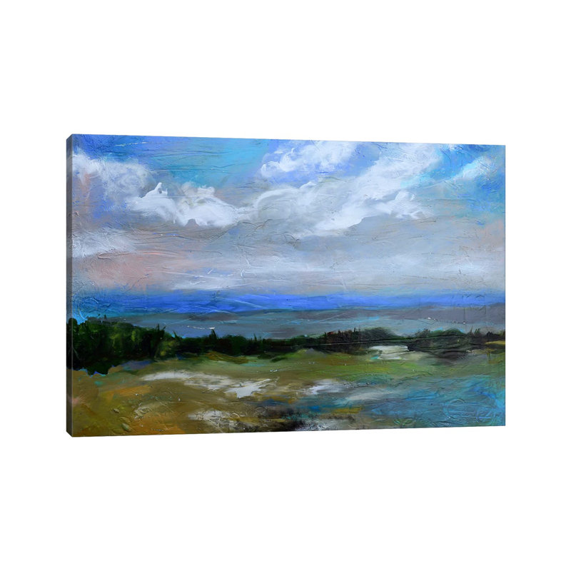 Beach And Sky I by Karen Fields - Wrapped Canvas Gallery-Wrapped Canvas Giclée, 20.32 cm H x 30.48 cm W
