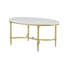 Table basse ovale Bordeaux