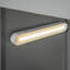 Lit superposé gris avec rangement supplémentaire - Travaillez et jouez confortablement avec un lit simple au-dessus du lit, rangez vos objets dans les tiroirs-305134505