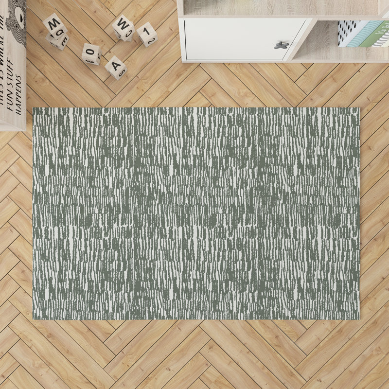 Tapis de jeu pour enfants Stop Slate, Pêche / orange, Rectangulaire 2 pi x 3 pi