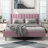 Upholstered Wingback Bed-1775848942-1775848940