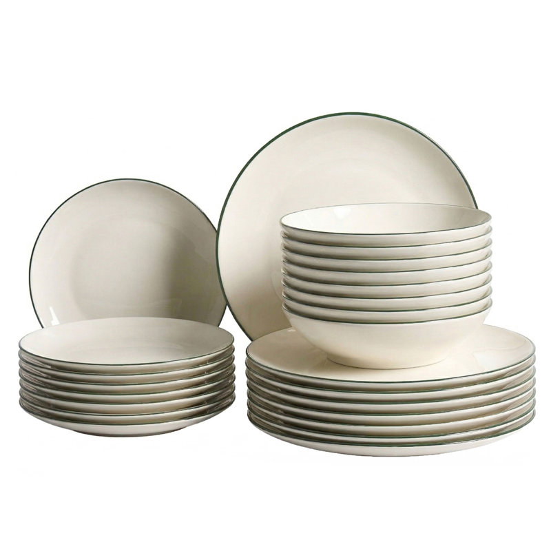 Opie Porcelain China Dinnerware - Service for 8
