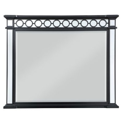 Wood Flat Wall Mirror