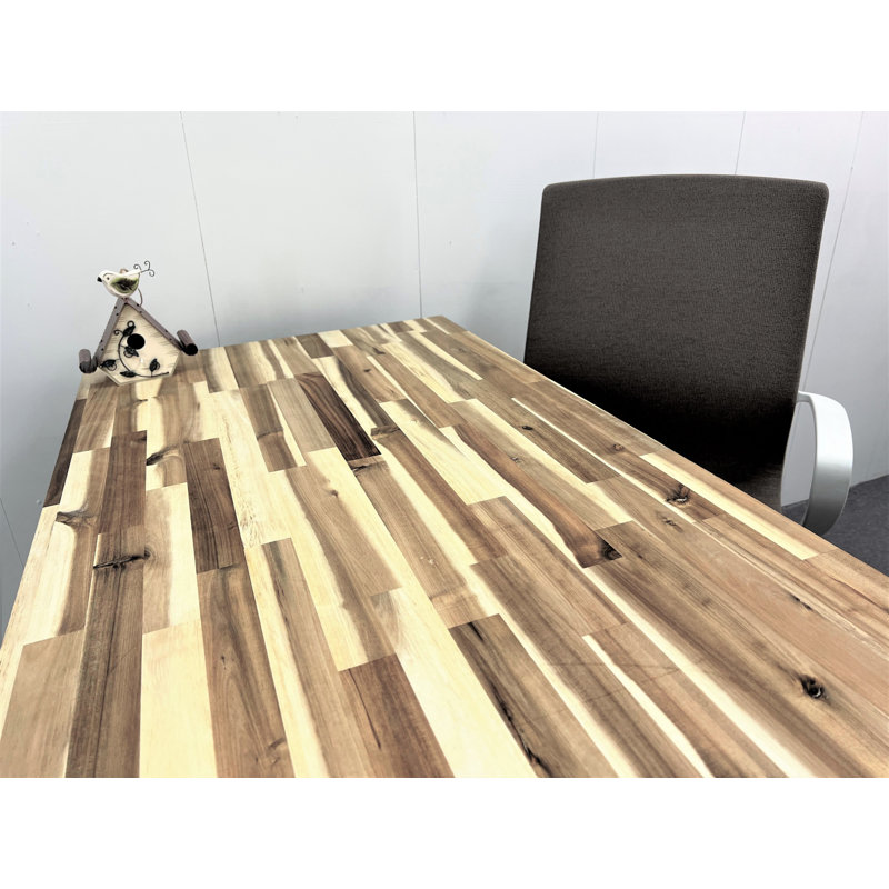 Butcher Block Countertop, Acacia, 74" L x 25" W