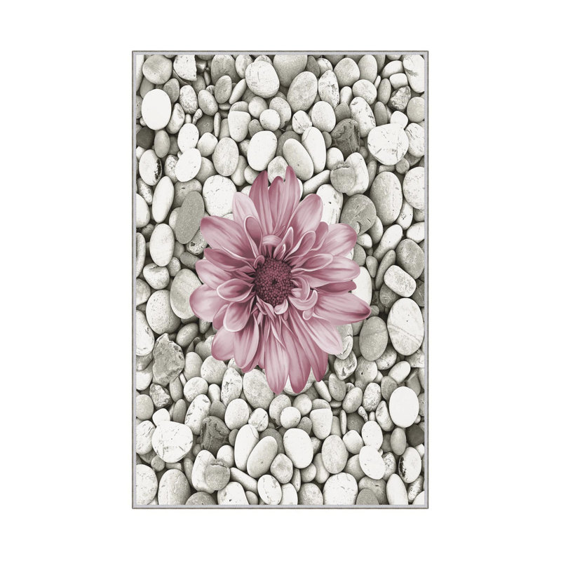 Premium Woven Area Rug (1.6 x 2.6 Feet), 100% Polyester, 0.3 in Pile Height | Antibacterial, Non-Slip PVC Dot Underside | Machine Washable, 3D Digital Print | Ideal for Living Room, Bedroom & Entryway Decor