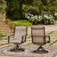 6 - Person Patio Dining Set Umbrella Hole Included Rectangular Table