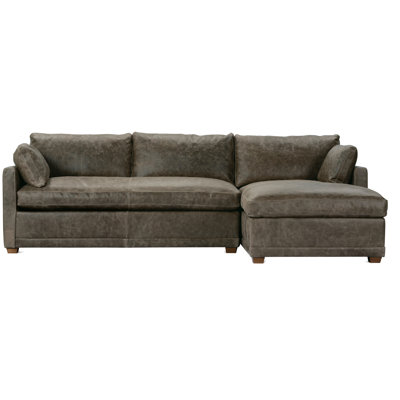 Sylvie 2Piece Leather Sectional