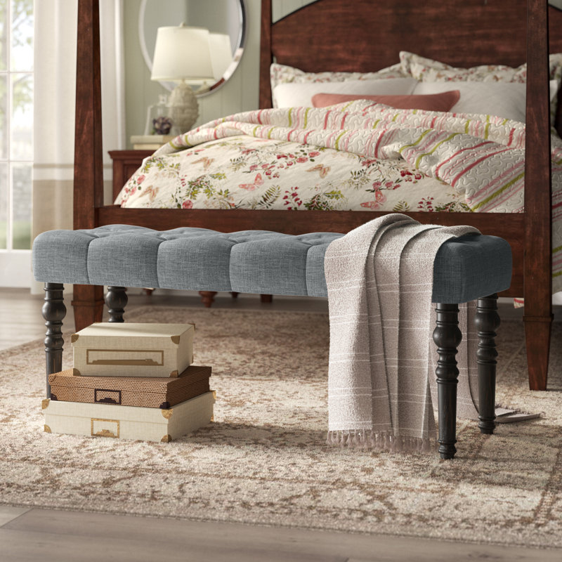 Banc rembourré Brookwood, Gris