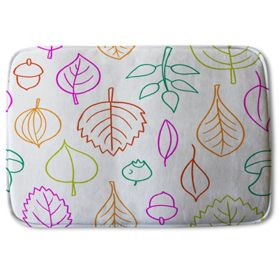 Ajamu Non-Slip Backing Bath Rug