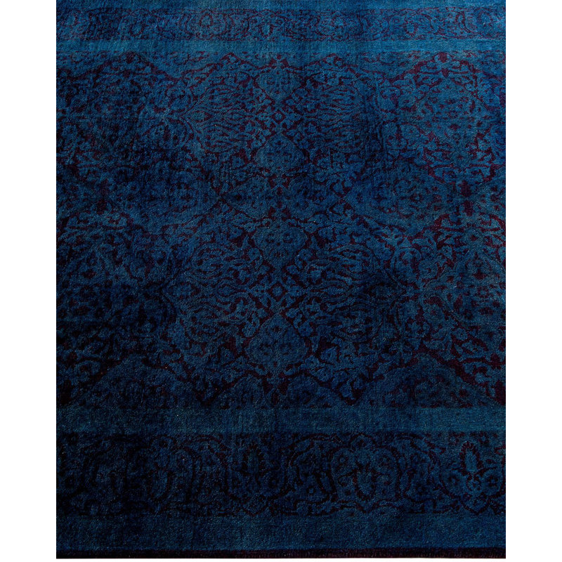 Fine Vibrance One-of-a-Kind 4' 2" X 5' 7" Hand Knotted Area Rug