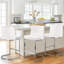 Tabouret de comptoir rembourré 26 po Bittencourt-678341494-710901361