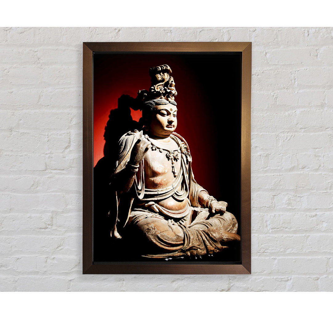 Gerahmter Kunstdruck Buddha Peace Within