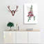 Foxglove Flowers Illustration - Wrapped Canvas Painting-55363914