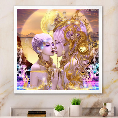 " Pastel Goddess Divine Love I "