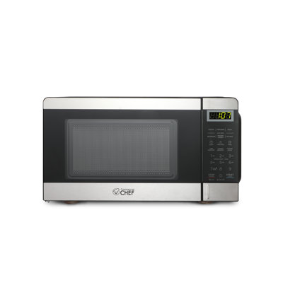 0.7 Cubic Foot Microwave with 10 Power Levels,Stainless Steel
