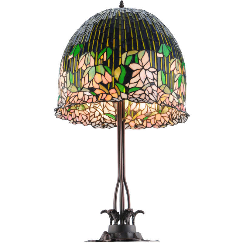 Tiffany Flowering Lotus 32" Table Lamp