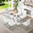 Glass Top Dining Table Sets-1166352529-1166352528