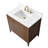 Laval 36" Single Sink Freestanding Bathroom Vanity with Engineered Marble Top-105245157-105245162