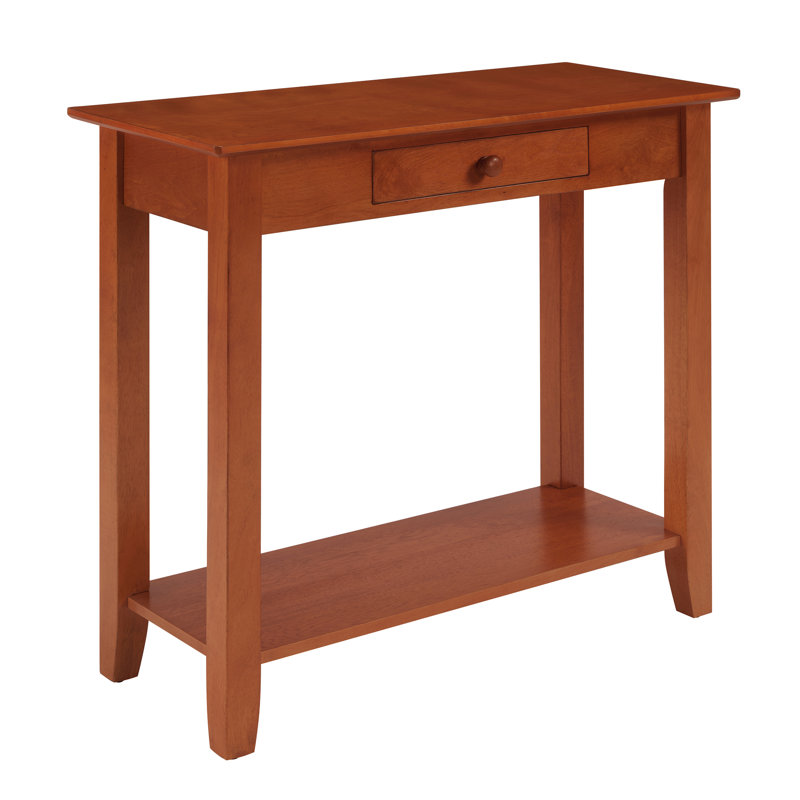 Carbin 31.5'' Console Table, Cherry, 30" H x 31.5" W x 14" D