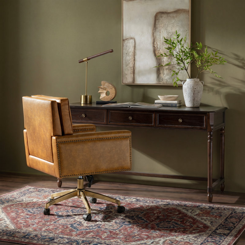 Ensemble de bureau 2 pièces Beryl avec bureau et chaise de bureau Beryl