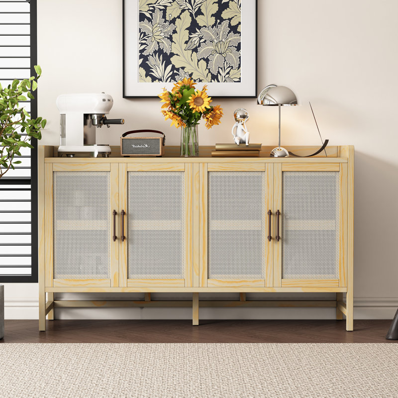 Buffet 4 portes Ashbourne, Naturel