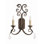 Serratina 2 - Light Candle Wall Light