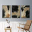 Baked Paintstrokes IV, ensemble de 3 toiles encadrées-97758525-97758529