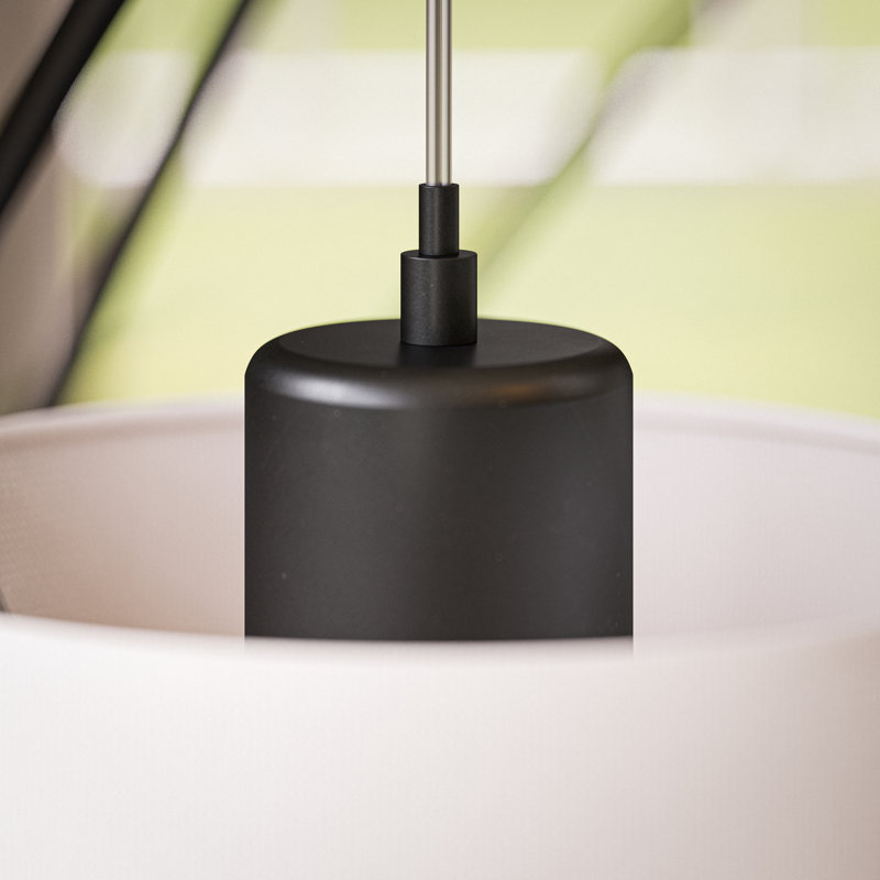 Leah 3-Light Floor Lamp - Black