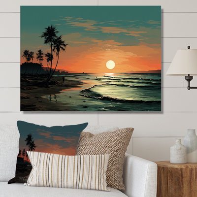 Sarcelle, escapade tropicale, coucher de soleil et tranquillité