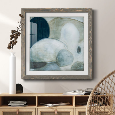 Aucune pierre non retournée - peinture encadrée