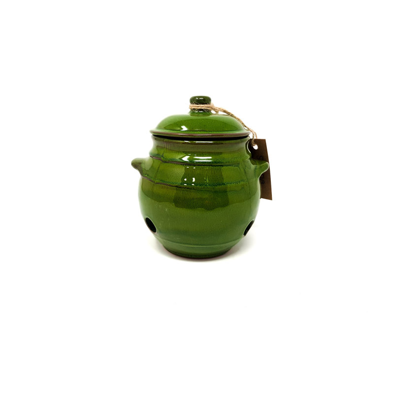 Ceramic / Porcelain Jar, Green