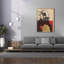  «Gold Geometric Elephant 1» par Alonzo Saunders, art mural sur toile, 40 po x 54 po-904582061