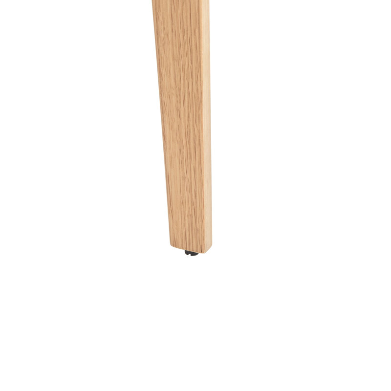 Set of 2 Dining Chairs DIANA Wood, Light Yellow Wood