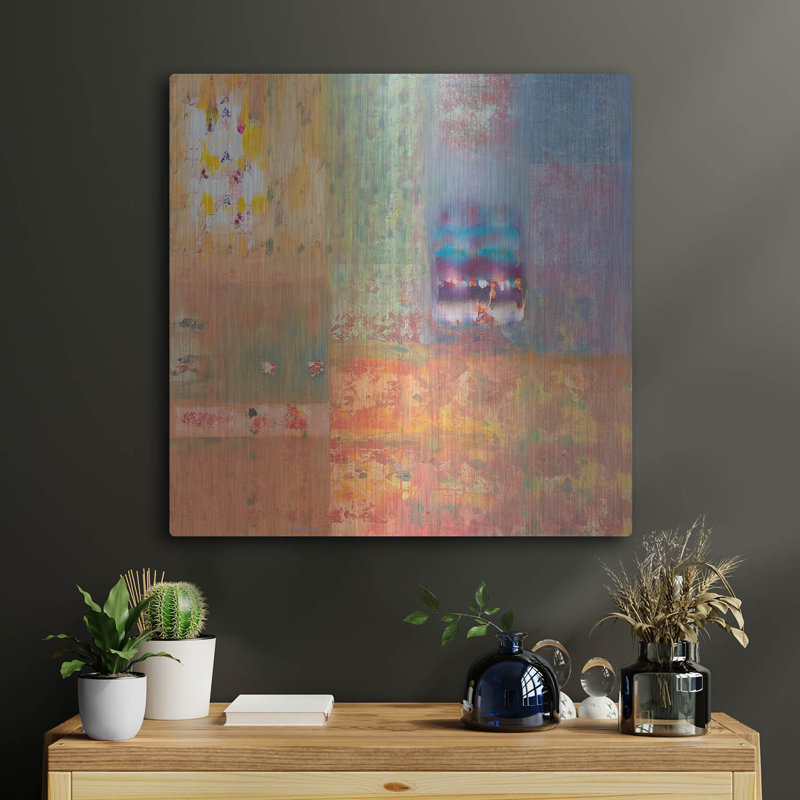 Orren Ellis «Harmonie III» par Hooshang Khorasani, art mural en métal, H 24 po x l 24 po