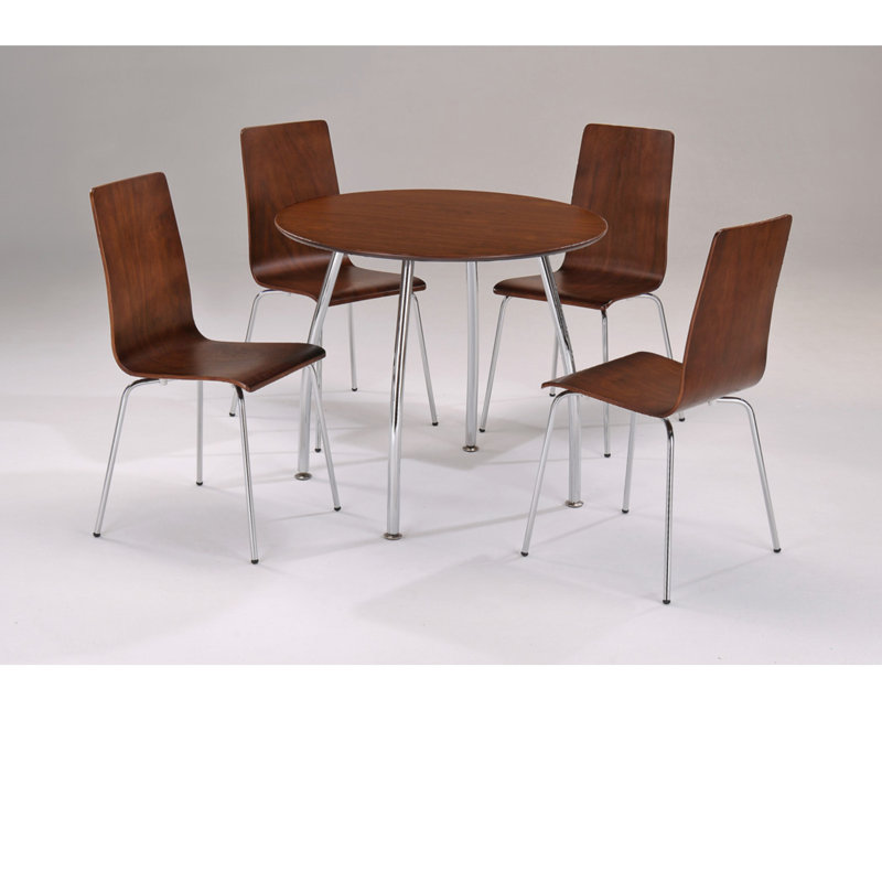 Penkridge 4 - Person Dining Set, Walnut