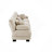 Sectional Sofa, 3-Seater Sectional Sofa Modular Deep Seat Sofa Couch , Chenille Sofa Soft Comfy Upholstered Furniture For Living Room, Apartment, Studio, Office,Chenille Light Coffee-1368360008