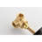 3/4" Cast Metal Valve For Shower - High Flow, Brass Handle, , Matt Black Finish Extra Flow Metal, Black,