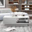 Aunah Pedestal Coffee Table with Storage-68871212