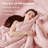 Sasttie Full Comforter Set 7-Piece Pink, Pre-Washed Bed in a Bag-135537106-135537100
