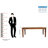 Solid Wood Classic Golden Teak Solid Wood Dining Table-1507555427