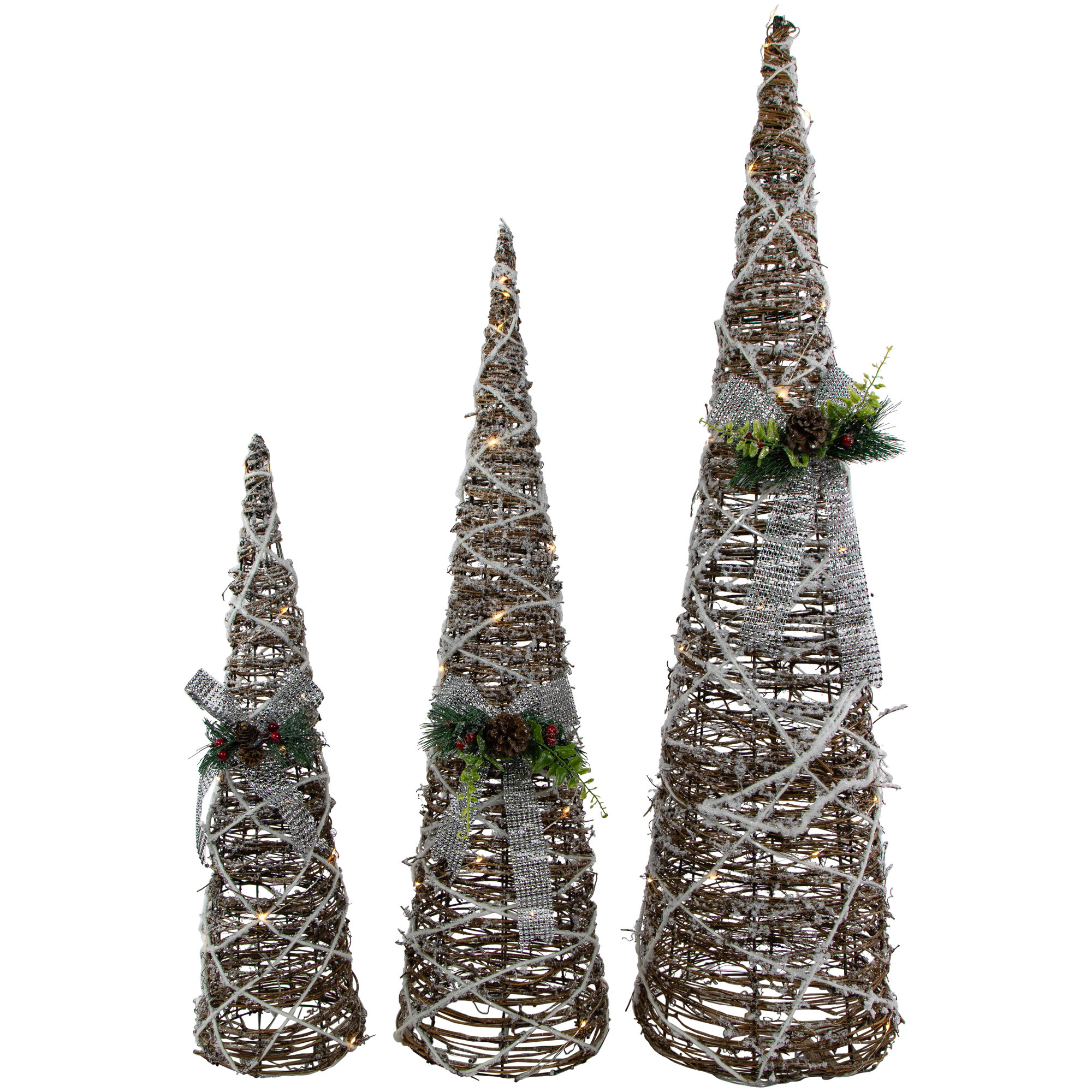 Northlight 3 Piece Tree Decorative Accent Set | Wayfair