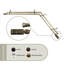 Ensemble de tringle à rideaux double et quincaillerie pour fenêtre Prattsville-273377841-273377844