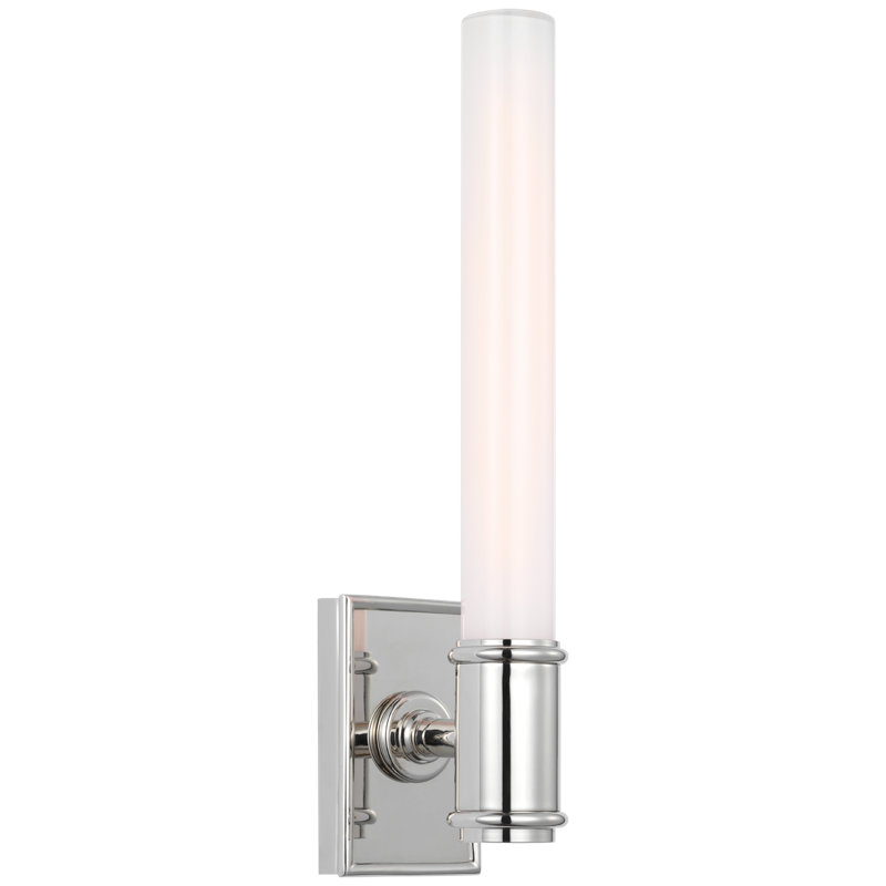 Owen 1 - Light LED Bath Sconce, Polished Nickel
