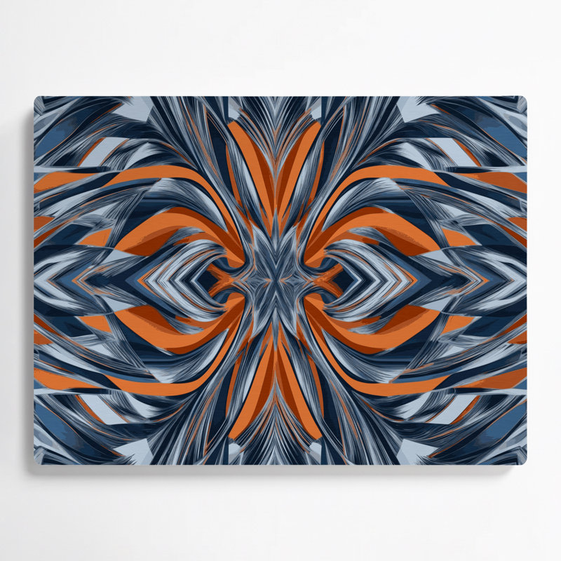 Art mural gris Op Op 60, 16" H x 20" W x 0.05" D