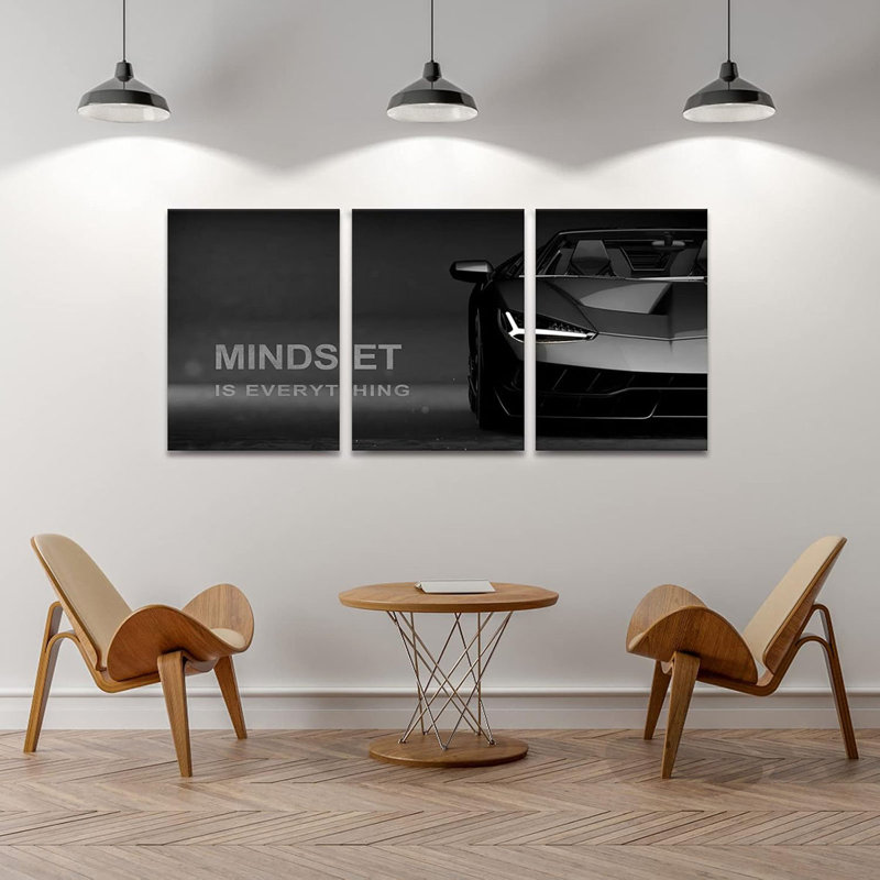 3 Piece Wrapped Canvas Print