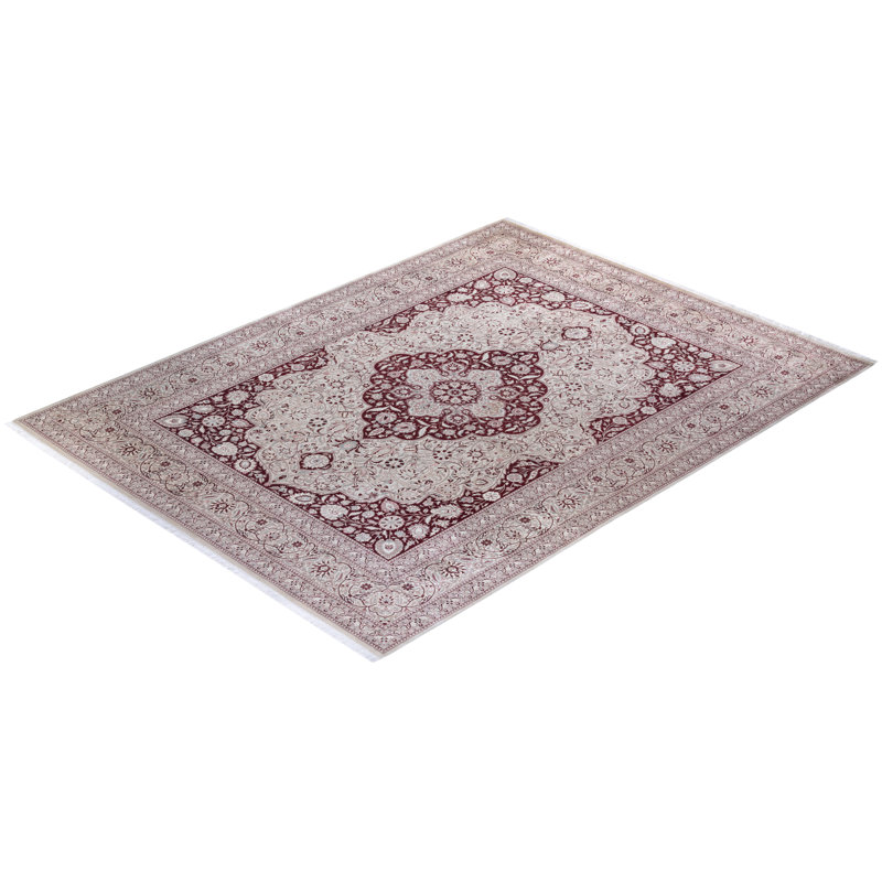 Classic One-of-a-Kind 9'2" X 12'1" Hand Knotted Area Rug