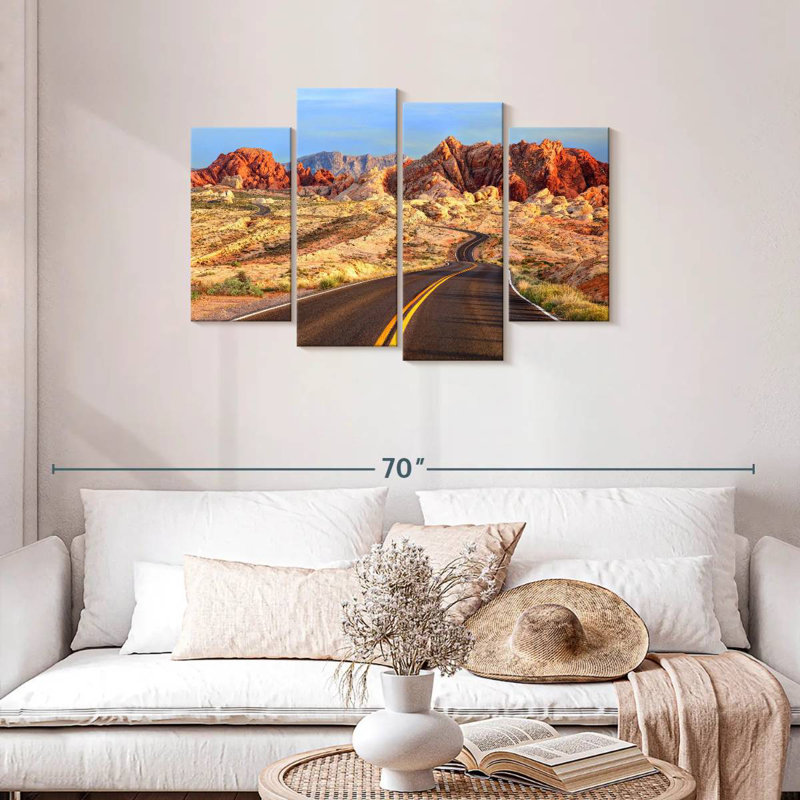 Mehar Highway In Valley Of Fire, H 27 po x l 43 po