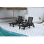 Chaise longue avec table d'appoint-593446286