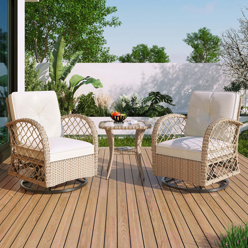 Patio Dining Sets, Natural